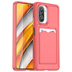 Silikon Hülle Handyhülle Ultra Dünn Flexible Schutzhülle 360 Grad Ganzkörper Tasche J02S für Xiaomi Mi 11i 5G Rot