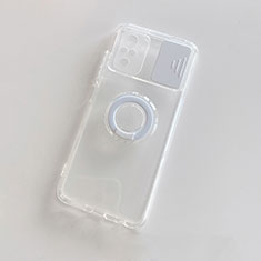 Silikon Hülle Handyhülle Ultra Dünn Flexible Schutzhülle 360 Grad Ganzkörper Tasche MJ1 für Xiaomi Redmi Note 10 4G Weiß