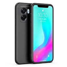 Silikon Hülle Handyhülle Ultra Dünn Flexible Schutzhülle 360 Grad Ganzkörper Tasche S01 für Realme Q5i 5G Schwarz