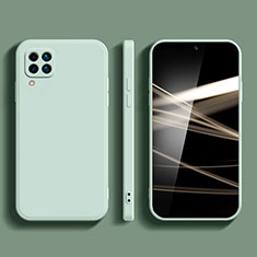Silikon Hülle Handyhülle Ultra Dünn Flexible Schutzhülle 360 Grad Ganzkörper Tasche S01 für Samsung Galaxy F62 5G Minzgrün