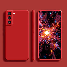Silikon Hülle Handyhülle Ultra Dünn Flexible Schutzhülle 360 Grad Ganzkörper Tasche S01 für Samsung Galaxy S23 5G Rot