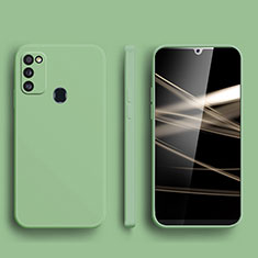 Silikon Hülle Handyhülle Ultra Dünn Flexible Schutzhülle 360 Grad Ganzkörper Tasche S02 für Samsung Galaxy M30s Grün