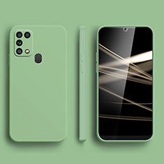 Silikon Hülle Handyhülle Ultra Dünn Flexible Schutzhülle 360 Grad Ganzkörper Tasche S02 für Samsung Galaxy M31 Grün