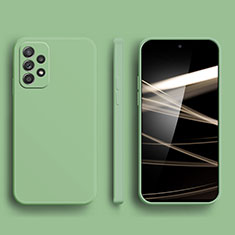 Silikon Hülle Handyhülle Ultra Dünn Flexible Schutzhülle 360 Grad Ganzkörper Tasche S03 für Samsung Galaxy A13 4G Grün