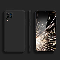 Silikon Hülle Handyhülle Ultra Dünn Flexible Schutzhülle 360 Grad Ganzkörper Tasche S03 für Samsung Galaxy M32 4G Schwarz