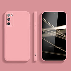 Silikon Hülle Handyhülle Ultra Dünn Flexible Schutzhülle 360 Grad Ganzkörper Tasche S03 für Samsung Galaxy S20 FE 4G Rosa