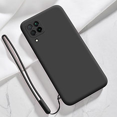 Silikon Hülle Handyhülle Ultra Dünn Flexible Schutzhülle 360 Grad Ganzkörper Tasche S06 für Samsung Galaxy A12 5G Schwarz