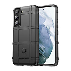 Silikon Hülle Handyhülle Ultra Dünn Flexible Schutzhülle 360 Grad Ganzkörper Tasche S06 für Samsung Galaxy S23 Plus 5G Schwarz