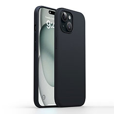 Silikon Hülle Handyhülle Ultra Dünn Flexible Schutzhülle 360 Grad Ganzkörper Tasche YK1 für Apple iPhone 13 Schwarz