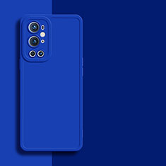 Silikon Hülle Handyhülle Ultra Dünn Flexible Schutzhülle 360 Grad Ganzkörper Tasche YK1 für OnePlus 9 Pro 5G Blau