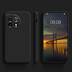 Silikon Hülle Handyhülle Ultra Dünn Flexible Schutzhülle 360 Grad Ganzkörper Tasche YK1 für OnePlus Ace 2 Pro 5G Schwarz