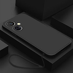 Silikon Hülle Handyhülle Ultra Dünn Flexible Schutzhülle 360 Grad Ganzkörper Tasche YK1 für OnePlus Nord CE 3 5G Schwarz