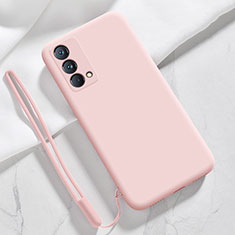 Silikon Hülle Handyhülle Ultra Dünn Flexible Schutzhülle 360 Grad Ganzkörper Tasche YK1 für Realme GT Master 5G Rosa