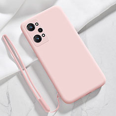 Silikon Hülle Handyhülle Ultra Dünn Flexible Schutzhülle 360 Grad Ganzkörper Tasche YK1 für Realme GT Neo 3T 5G Rosa