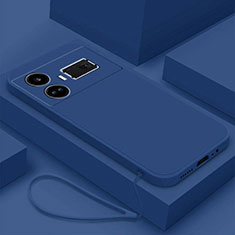 Silikon Hülle Handyhülle Ultra Dünn Flexible Schutzhülle 360 Grad Ganzkörper Tasche YK1 für Realme GT Neo6 5G Blau