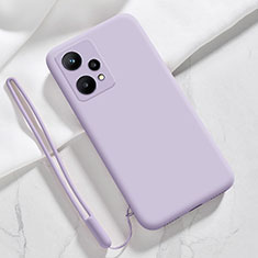 Silikon Hülle Handyhülle Ultra Dünn Flexible Schutzhülle 360 Grad Ganzkörper Tasche YK1 für Realme Narzo 50 Pro 5G Helles Lila