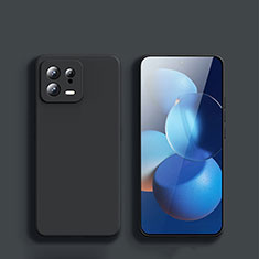 Silikon Hülle Handyhülle Ultra Dünn Flexible Schutzhülle 360 Grad Ganzkörper Tasche YK1 für Xiaomi Mi 13 5G Schwarz