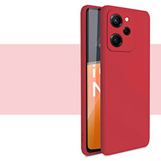 Silikon Hülle Handyhülle Ultra Dünn Flexible Schutzhülle 360 Grad Ganzkörper Tasche YK1 für Xiaomi Redmi Note 12 Pro Speed 5G Rot
