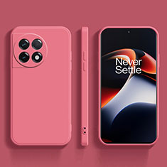 Silikon Hülle Handyhülle Ultra Dünn Flexible Schutzhülle 360 Grad Ganzkörper Tasche YK2 für OnePlus Ace 2 Pro 5G Pink