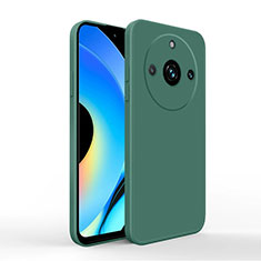 Silikon Hülle Handyhülle Ultra Dünn Flexible Schutzhülle 360 Grad Ganzkörper Tasche YK2 für Realme 11 Pro+ Plus 5G Grün