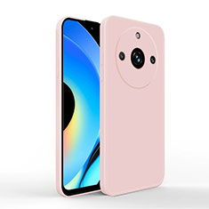 Silikon Hülle Handyhülle Ultra Dünn Flexible Schutzhülle 360 Grad Ganzkörper Tasche YK2 für Realme 11 Pro+ Plus 5G Rosa