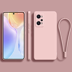 Silikon Hülle Handyhülle Ultra Dünn Flexible Schutzhülle 360 Grad Ganzkörper Tasche YK2 für Realme GT Neo 3T 5G Rosa