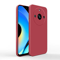 Silikon Hülle Handyhülle Ultra Dünn Flexible Schutzhülle 360 Grad Ganzkörper Tasche YK2 für Realme Narzo 60 5G Rot