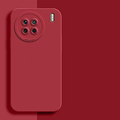 Silikon Hülle Handyhülle Ultra Dünn Flexible Schutzhülle 360 Grad Ganzkörper Tasche YK2 für Vivo X90 5G Rot