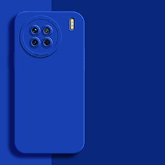 Silikon Hülle Handyhülle Ultra Dünn Flexible Schutzhülle 360 Grad Ganzkörper Tasche YK2 für Vivo X90 Pro 5G Blau