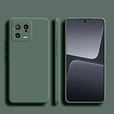 Silikon Hülle Handyhülle Ultra Dünn Flexible Schutzhülle 360 Grad Ganzkörper Tasche YK2 für Xiaomi Mi 13 5G Grün