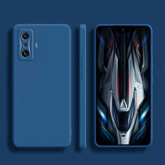 Silikon Hülle Handyhülle Ultra Dünn Flexible Schutzhülle 360 Grad Ganzkörper Tasche YK2 für Xiaomi Poco F4 GT 5G Blau