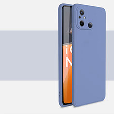 Silikon Hülle Handyhülle Ultra Dünn Flexible Schutzhülle 360 Grad Ganzkörper Tasche YK2 für Xiaomi Redmi 12C 4G Lavendel Grau