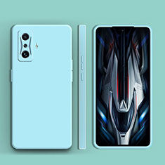 Silikon Hülle Handyhülle Ultra Dünn Flexible Schutzhülle 360 Grad Ganzkörper Tasche YK2 für Xiaomi Redmi K50 Gaming 5G Cyan