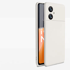 Silikon Hülle Handyhülle Ultra Dünn Flexible Schutzhülle 360 Grad Ganzkörper Tasche YK2 für Xiaomi Redmi Note 11R 5G Weiß