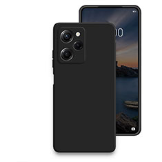 Silikon Hülle Handyhülle Ultra Dünn Flexible Schutzhülle 360 Grad Ganzkörper Tasche YK2 für Xiaomi Redmi Note 12 Pro Speed 5G Schwarz