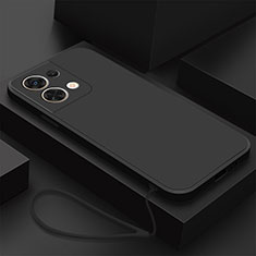 Silikon Hülle Handyhülle Ultra Dünn Flexible Schutzhülle 360 Grad Ganzkörper Tasche YK2 für Xiaomi Redmi Note 13 Pro 5G Schwarz