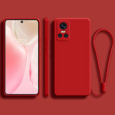 Silikon Hülle Handyhülle Ultra Dünn Flexible Schutzhülle 360 Grad Ganzkörper Tasche YK3 für Realme GT Neo3 5G Rot