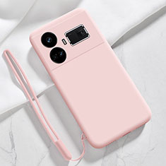 Silikon Hülle Handyhülle Ultra Dünn Flexible Schutzhülle 360 Grad Ganzkörper Tasche YK3 für Realme GT Neo5 5G Rosa