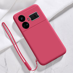 Silikon Hülle Handyhülle Ultra Dünn Flexible Schutzhülle 360 Grad Ganzkörper Tasche YK3 für Realme GT3 5G Pink