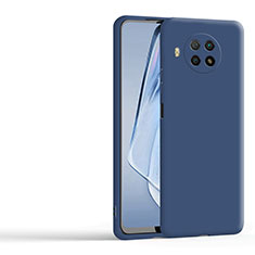 Silikon Hülle Handyhülle Ultra Dünn Flexible Schutzhülle 360 Grad Ganzkörper Tasche YK3 für Xiaomi Mi 10T Lite 5G Blau