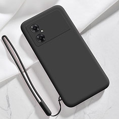 Silikon Hülle Handyhülle Ultra Dünn Flexible Schutzhülle 360 Grad Ganzkörper Tasche YK3 für Xiaomi Poco M4 5G Schwarz
