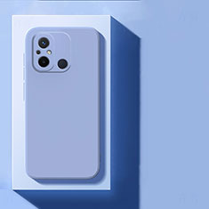 Silikon Hülle Handyhülle Ultra Dünn Flexible Schutzhülle 360 Grad Ganzkörper Tasche YK3 für Xiaomi Redmi 11A 4G Lavendel Grau