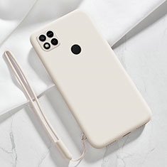 Silikon Hülle Handyhülle Ultra Dünn Flexible Schutzhülle 360 Grad Ganzkörper Tasche YK3 für Xiaomi Redmi 9C Weiß