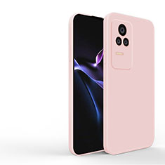 Silikon Hülle Handyhülle Ultra Dünn Flexible Schutzhülle 360 Grad Ganzkörper Tasche YK3 für Xiaomi Redmi K40S 5G Rosa