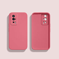 Silikon Hülle Handyhülle Ultra Dünn Flexible Schutzhülle 360 Grad Ganzkörper Tasche YK3 für Xiaomi Redmi K60 Pro 5G Pink