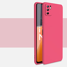 Silikon Hülle Handyhülle Ultra Dünn Flexible Schutzhülle 360 Grad Ganzkörper Tasche YK3 für Xiaomi Redmi Note 10 5G Rot