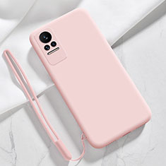 Silikon Hülle Handyhülle Ultra Dünn Flexible Schutzhülle 360 Grad Ganzkörper Tasche YK4 für Xiaomi Civi 1S 5G Rosa