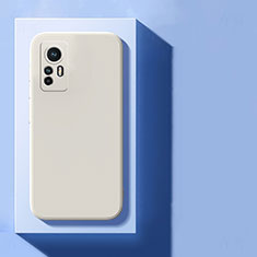 Silikon Hülle Handyhülle Ultra Dünn Flexible Schutzhülle 360 Grad Ganzkörper Tasche YK4 für Xiaomi Mi 12T Pro 5G Weiß