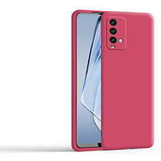 Silikon Hülle Handyhülle Ultra Dünn Flexible Schutzhülle 360 Grad Ganzkörper Tasche YK4 für Xiaomi Redmi 9T 4G Pink