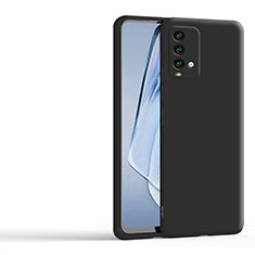 Silikon Hülle Handyhülle Ultra Dünn Flexible Schutzhülle 360 Grad Ganzkörper Tasche YK4 für Xiaomi Redmi 9T 4G Schwarz